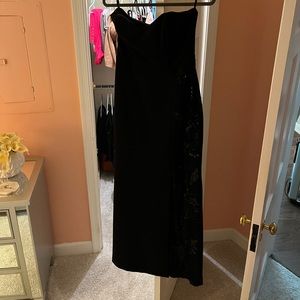 Parker Black Staples Evening Gown, Worn Once